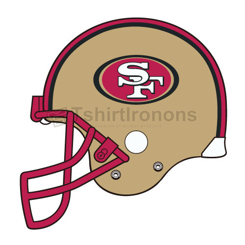 San Francisco 49ers T-shirts Iron On Transfers N751 - Click Image to Close